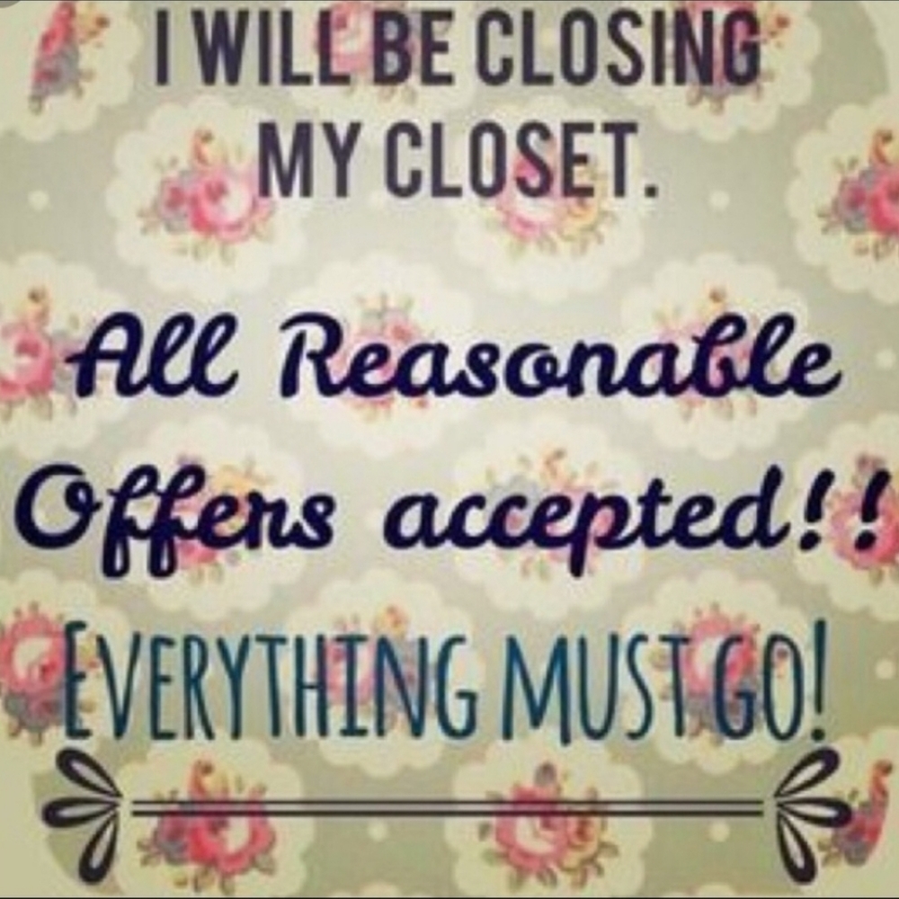 CLOSET CLEAROUT!